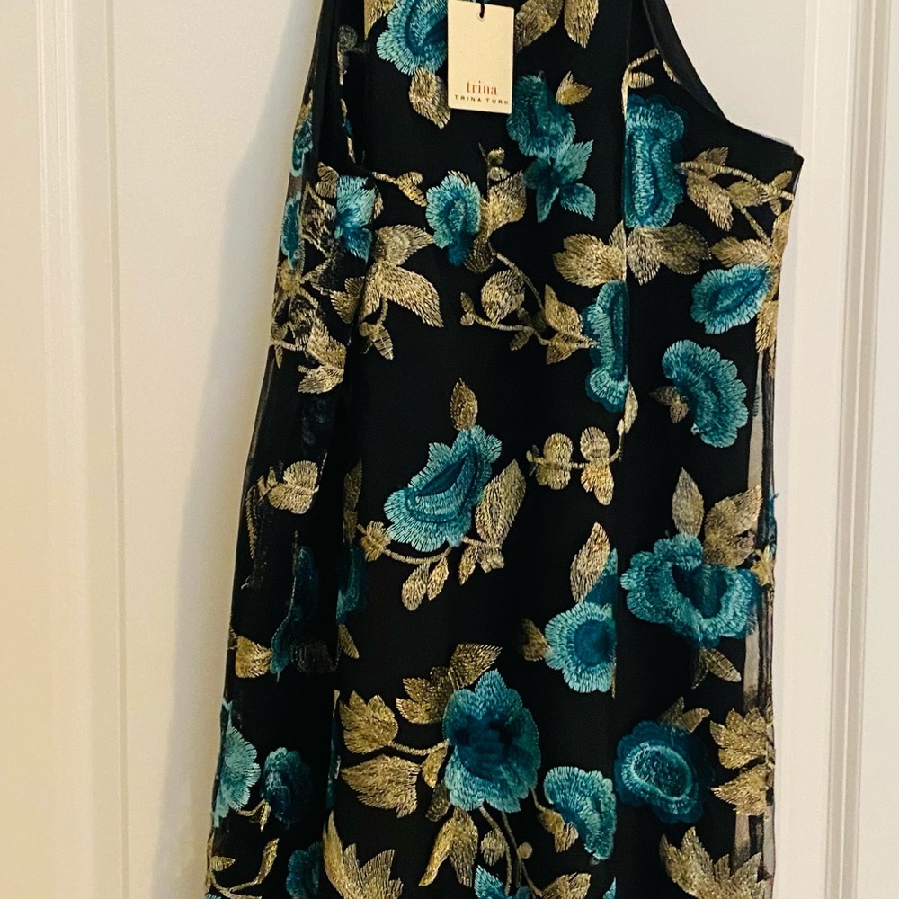 Floral Halter Cocktail dress